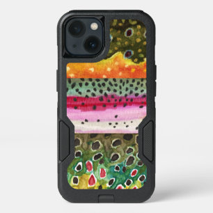 Beautiful 3 Trout Skins iPhone 13 Case