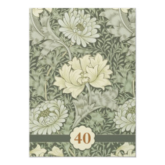 beautiful 40th wedding anniversary invitations