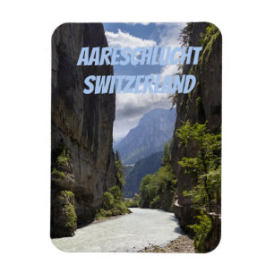 Beautiful Aare Gorge, Switzerland Magnet