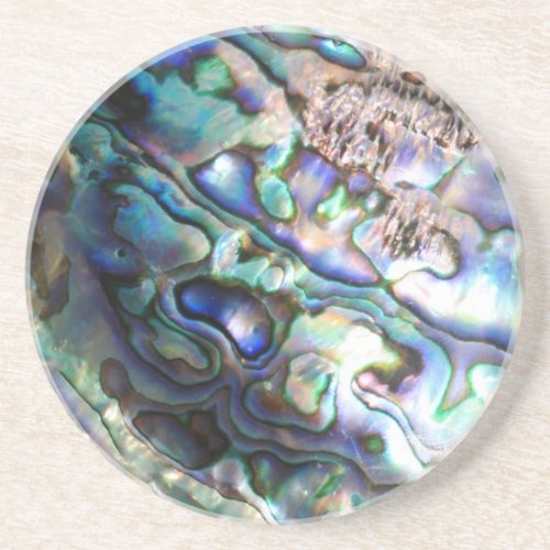 Beautiful abalone shell coaster