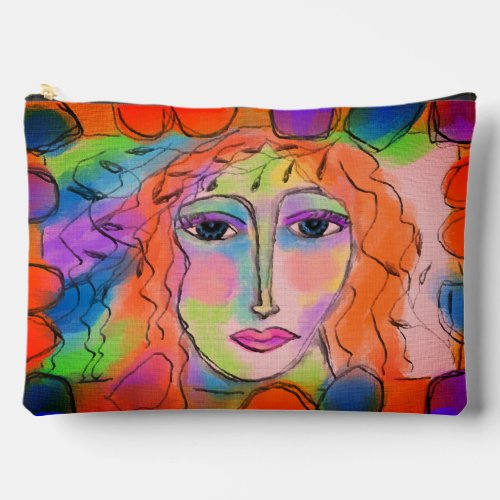 Beautiful Abstract Art Accessory Pouch