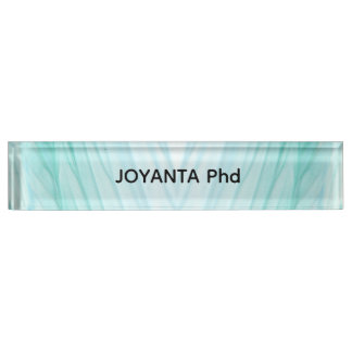 Beautiful abstract art desk name plate