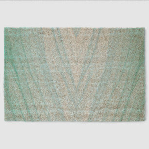 Beautiful abstract art fiber doormat