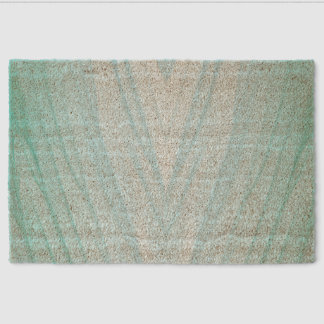 Beautiful abstract art fiber doormat