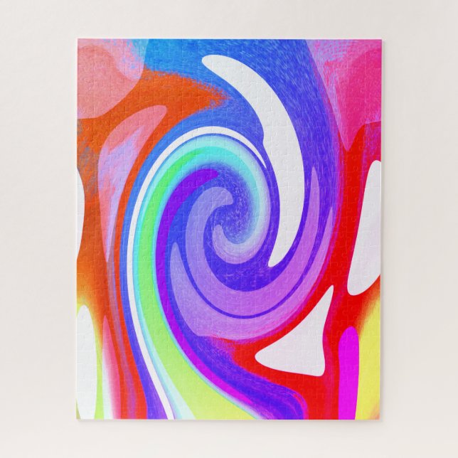 Beautiful abstract art jigsaw puzzle (Vertical)