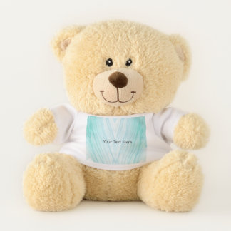 Beautiful abstract art teddy bear