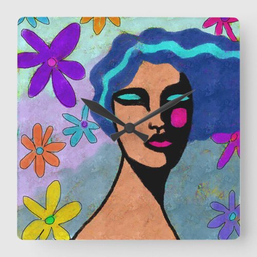 Beautiful Abstract Art Wall Clock