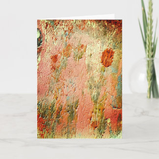 Beautiful abstract card for friendship