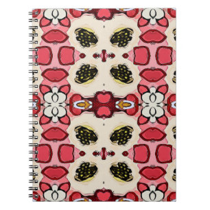 Beautiful abstract ethnic seamless patternabstract notebook