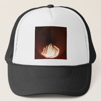 Beautiful Abstract Flame Art Print Trucker Hat