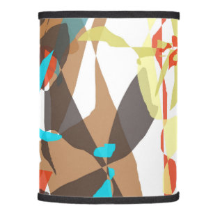Beautiful Abstract Floral Design Lamp Shade