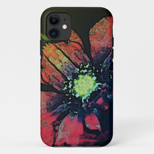 Beautiful abstract floral phone case