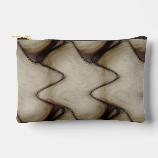 Beautiful Abstract Leave a Long Lasting Impression Accessory Pouch (Front)