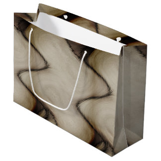 Beautiful Abstract Leave a Long Lasting Impression Large Gift Bag