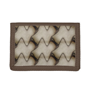 Beautiful Abstract Leave a Long Lasting Impression Tri-fold Wallet