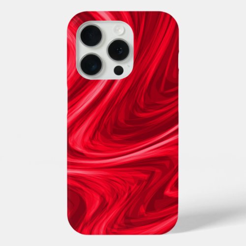 Beautiful Abstract Marble Pattern Design iPhone 15 Pro Case