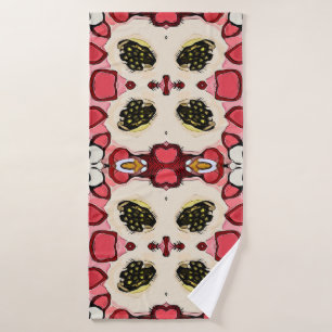 Beautiful abstract partnerships bath towel