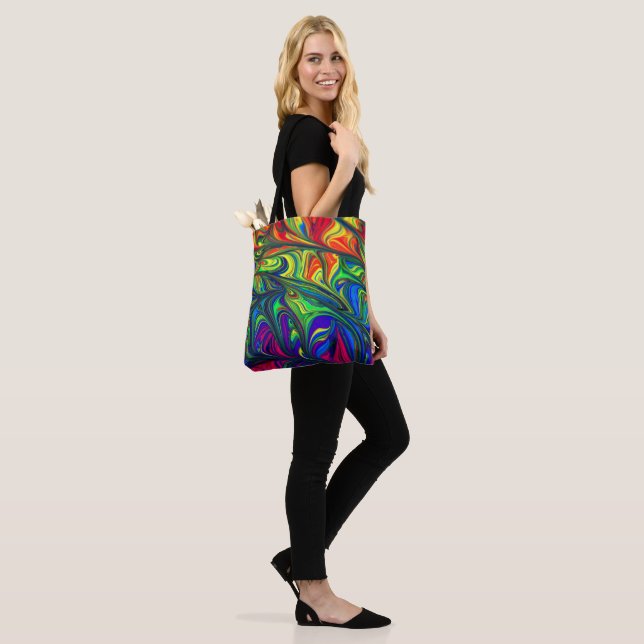 Beautiful Abstract Tote Bag (On Model)
