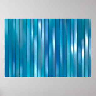 Beautiful abstract vertical blue background with l poster