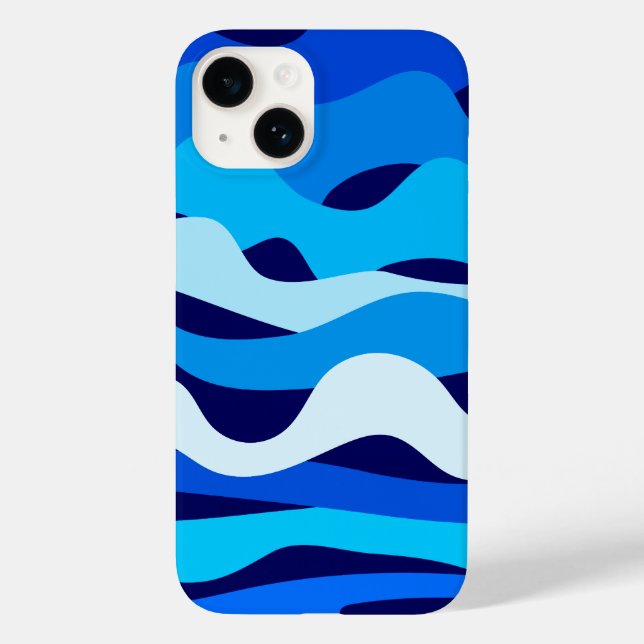 Beautiful abstract waves Case-Mate iPhone case (Back)
