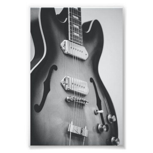 Beautiful Acoustic Guitar Photo Print