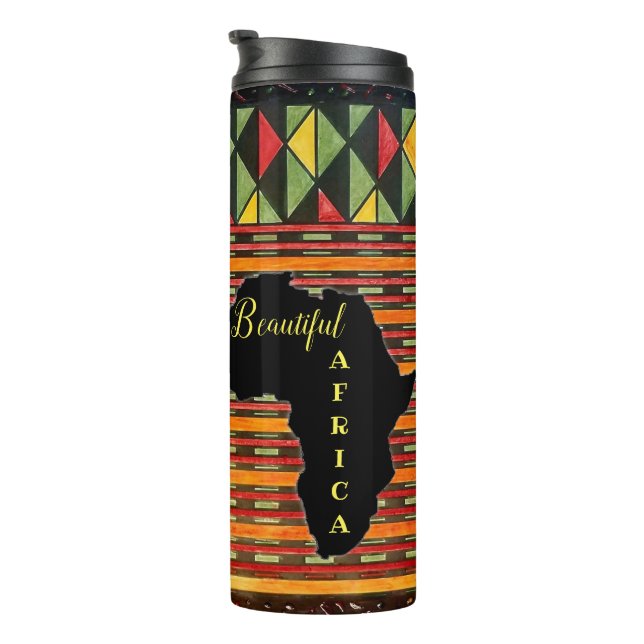 Beautiful Africa Thermal Tumbler (Rotated Right)