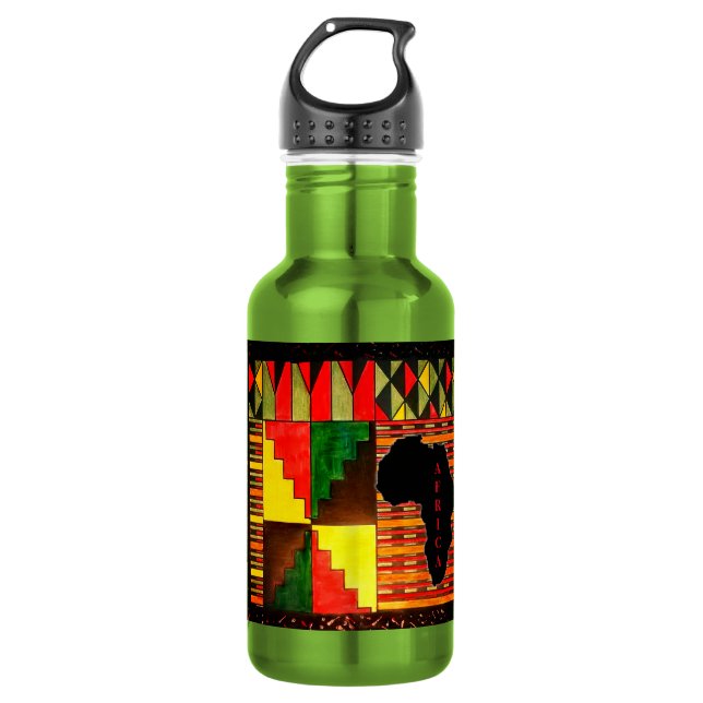 Beautiful Africa Water Bottle (Front)