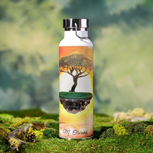 Beautiful African Acacia Tree  Water Bottle