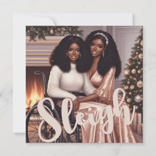 Beautiful African American Women Inclusive Holiday