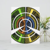 Beautiful African colorful Circular Illustrations  (Standing Front)