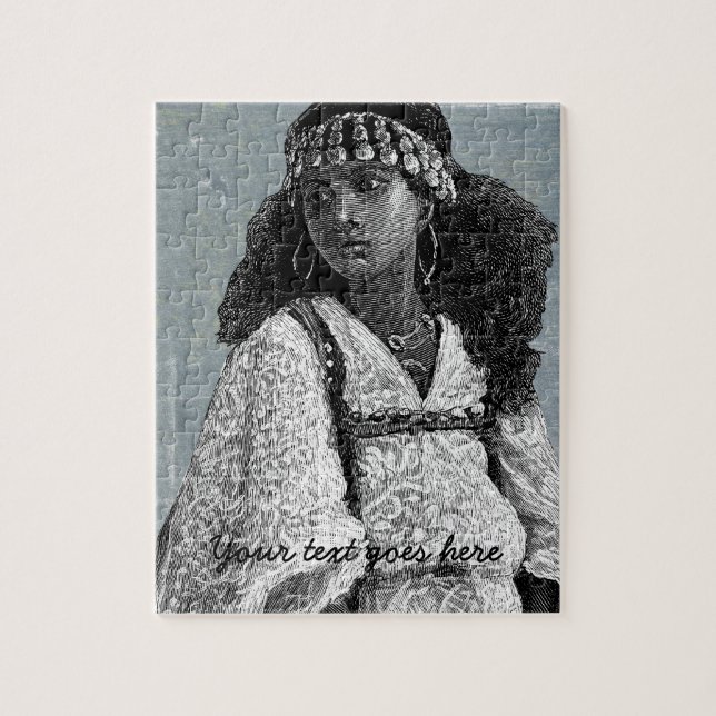 Beautiful African Girl Jigsaw Puzzle (Vertical)