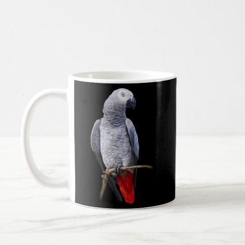 Beautiful African Grey Parrot Coffee Mug