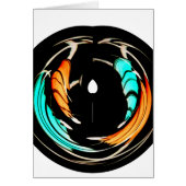 Beautiful African Motif Art Print (Front)