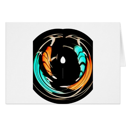 Beautiful African Motif Art Print Cards (Front Horizontal)