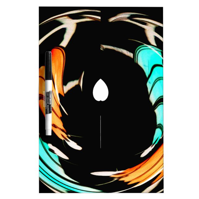 Beautiful African Motif Art Print Dry Erase Board (Front)