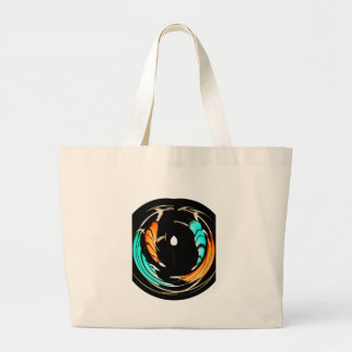 Beautiful African Motif Art Print Large Tote Bag