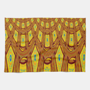 Beautiful African Tribal Motif Kitchen Towel