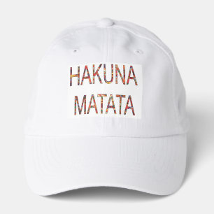 Beautiful African Vintage Colors Hakuna Matata Art Performance Cap