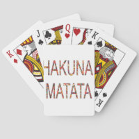 Beautiful African Vintage Colors Hakuna Matata Art