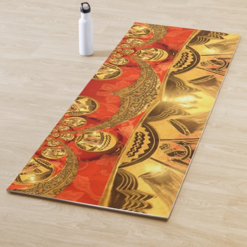 Beautiful African   Yoga Mat