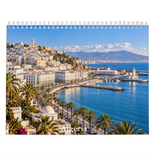 Beautiful Algeria Scenic Travel Calendar