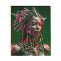 Beautiful alien hybrid queen