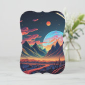 Beautiful Alien planet (Standing Front)