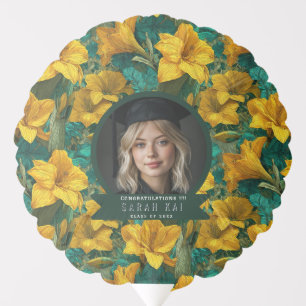 Beautiful Amaryllis Floral Certified Nurse Balloon