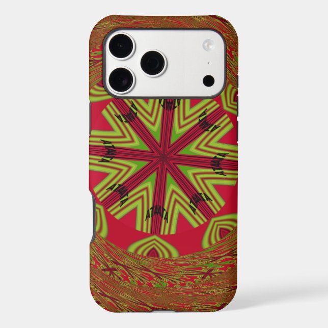 Beautiful Amazing Africa can Traditional Design Case-Mate iPhone Case (Back)