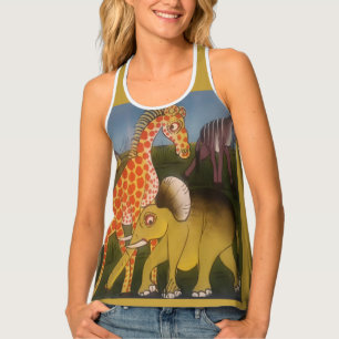 Beautiful Amazing Africa Kenya wild animal safari Tank Top