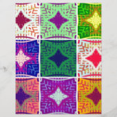 Beautiful Amazing African Checkered Print pattern (Front)