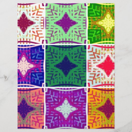 Beautiful Amazing African Checkered Print pattern (Front)