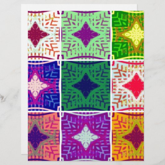 Beautiful Amazing African Checkered Print pattern (Front/Back)