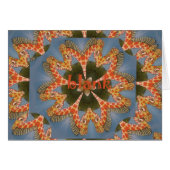 Beautiful amazing African colorful Giraffe blank (Front Horizontal)